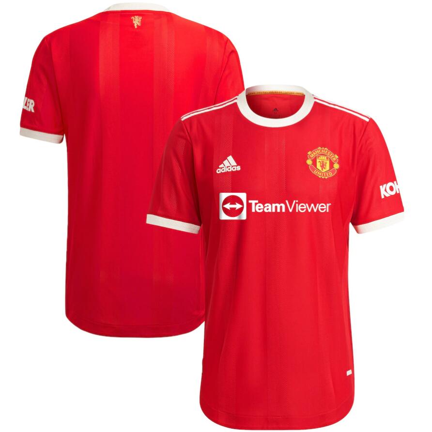 2021/22 Manchester United Home Kit Soccer Jersey Player Version